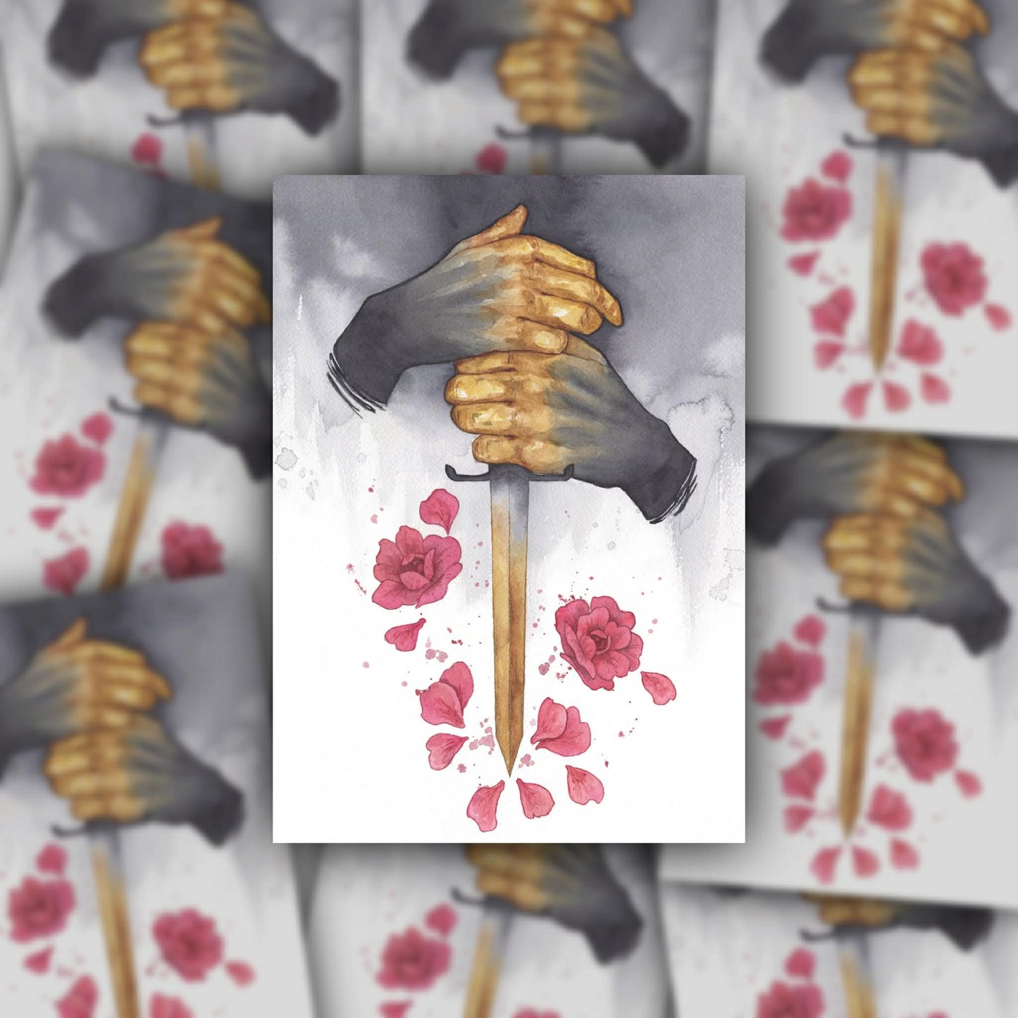 Blooming Blade sticker