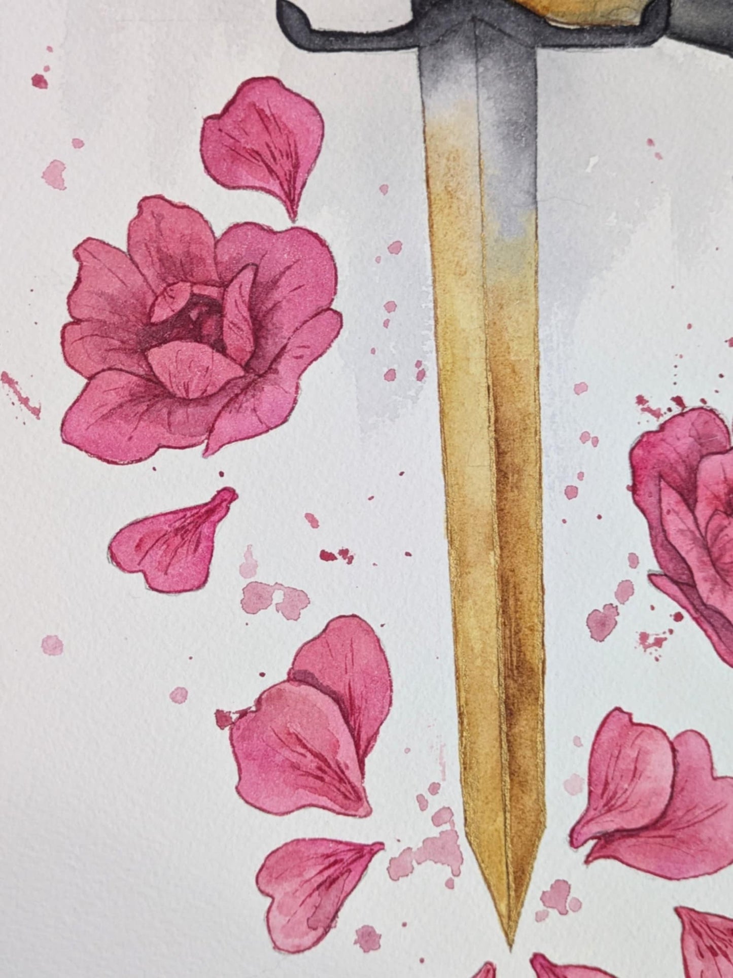 The Blooming Blade | Original Painting