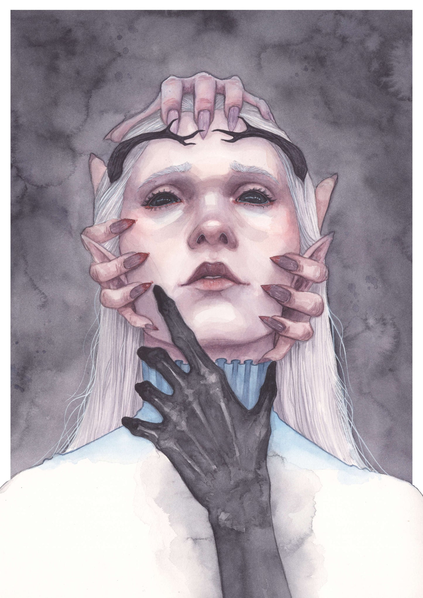 Lady of Shadows | A5 or A4 Art Print