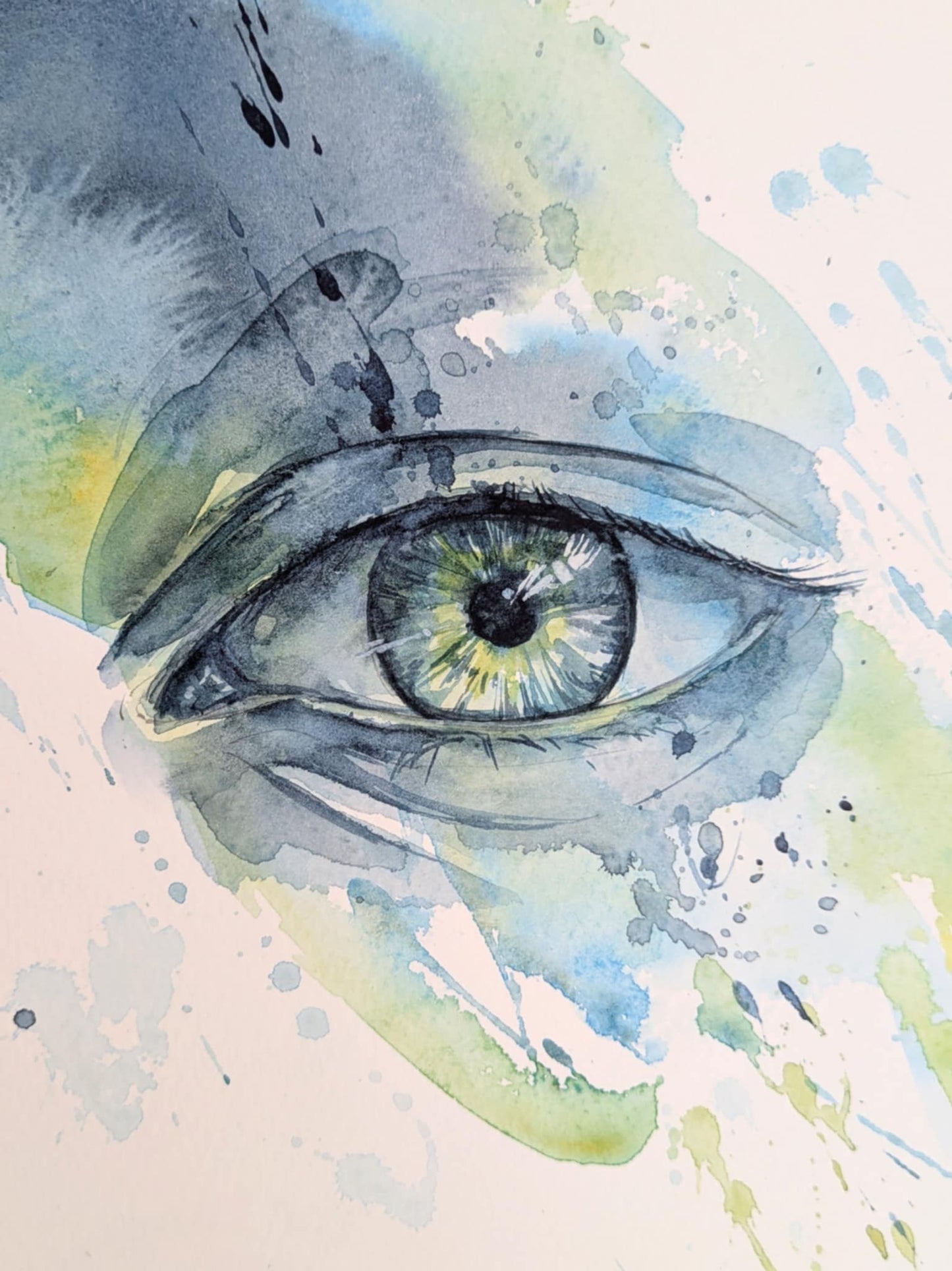 Summer Storm Eye | Original Painting