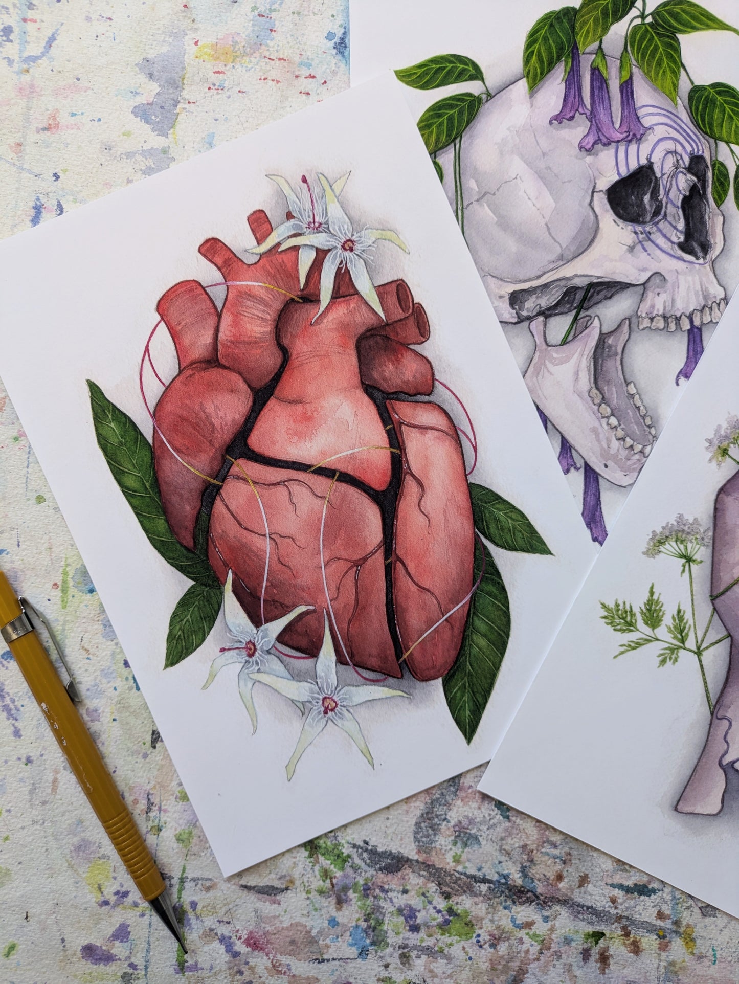 Dark Botanical Art Bundle - 3 Print Bundle