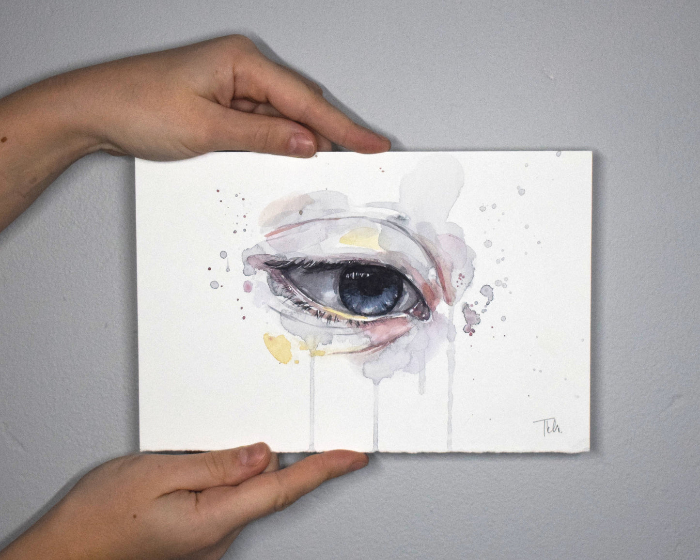 Eye Study | Original Painting – TKEH Art