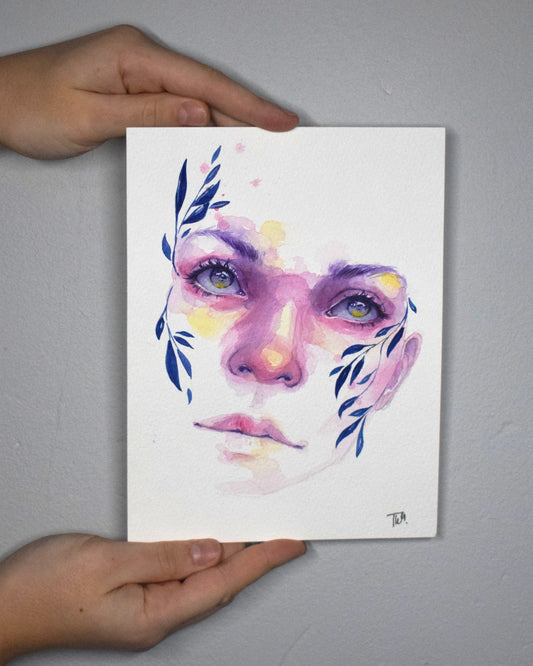 Floral and Fading | Original Painting