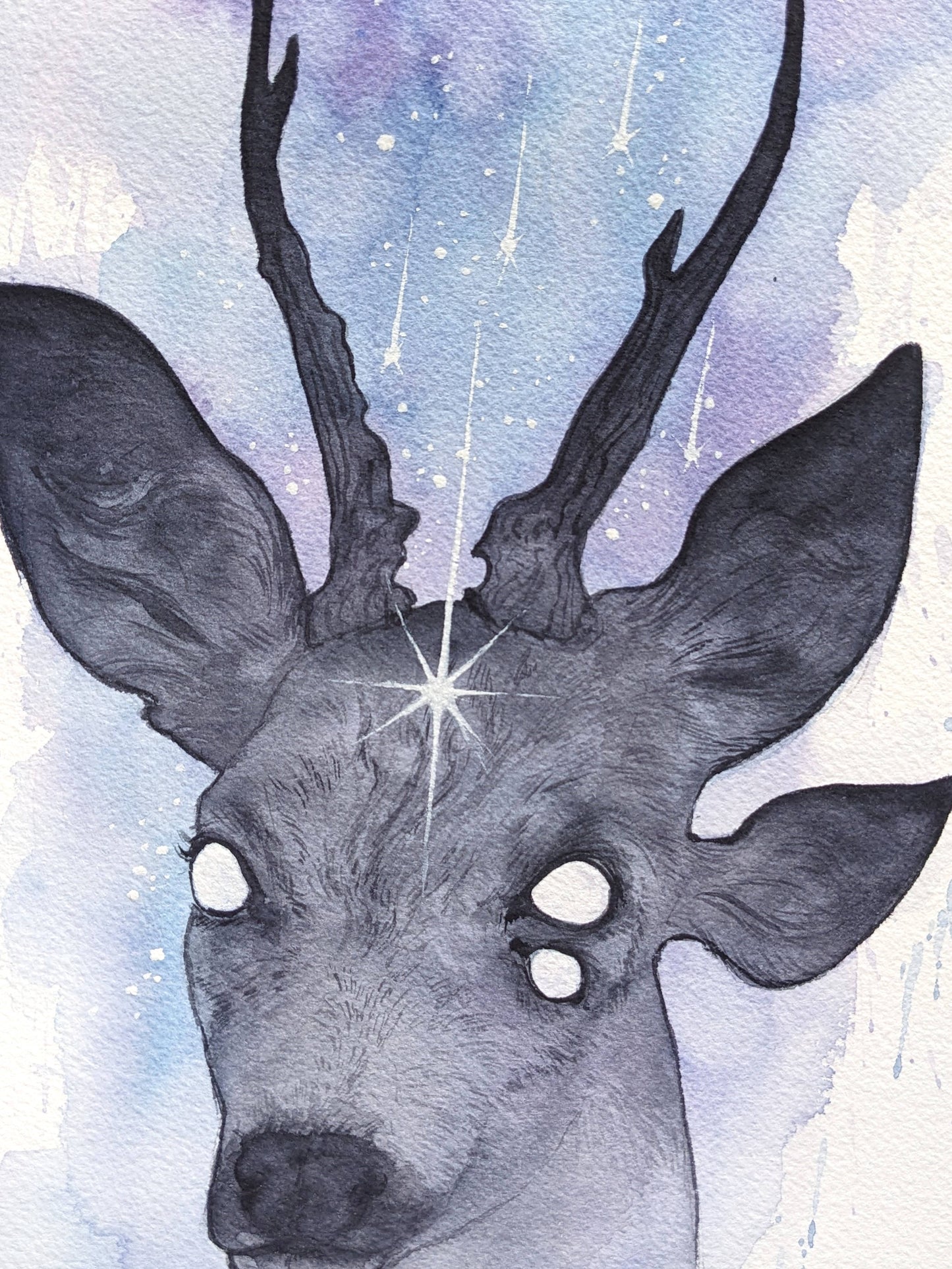 Celestial Deer | Original Painting