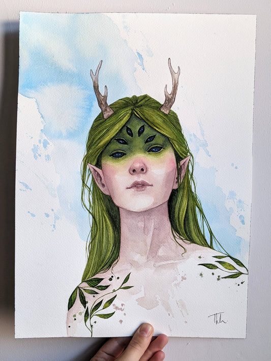 Forest Fey | Original Painting