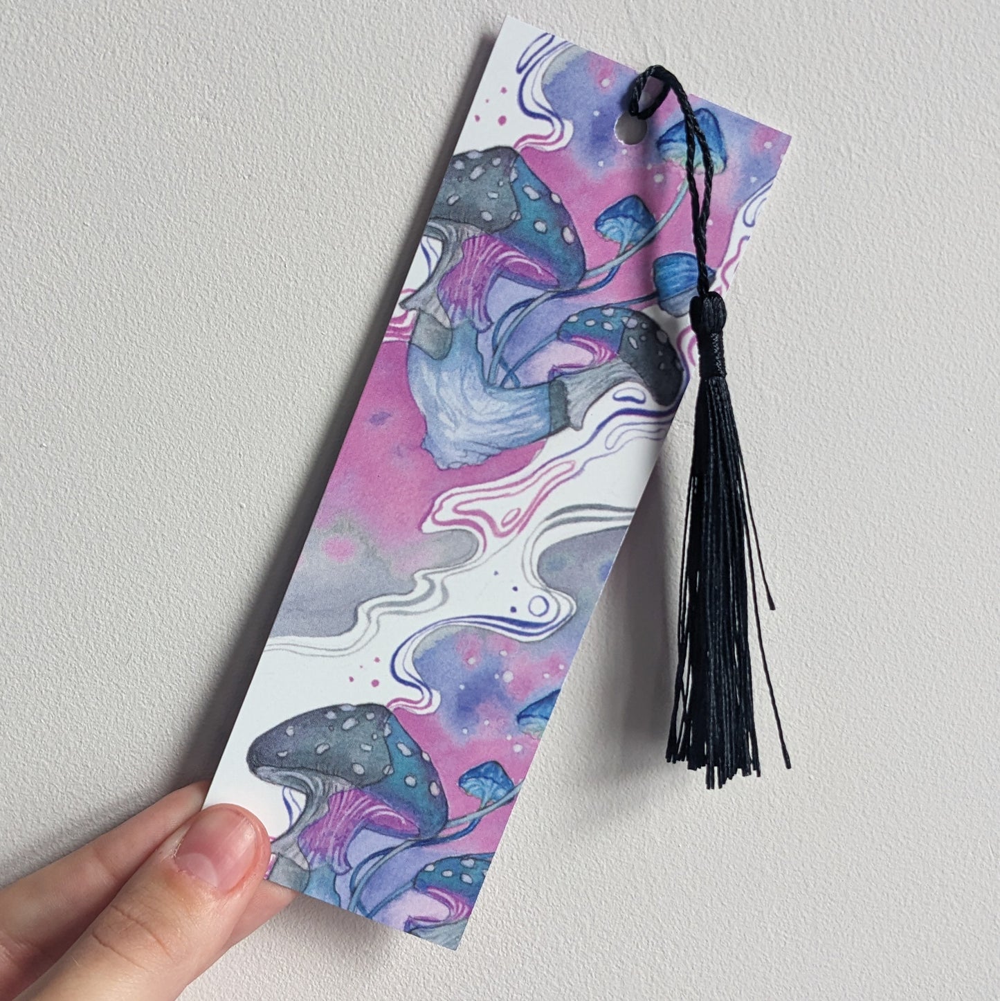 Trippy Mushrooms (purple) Bookmark