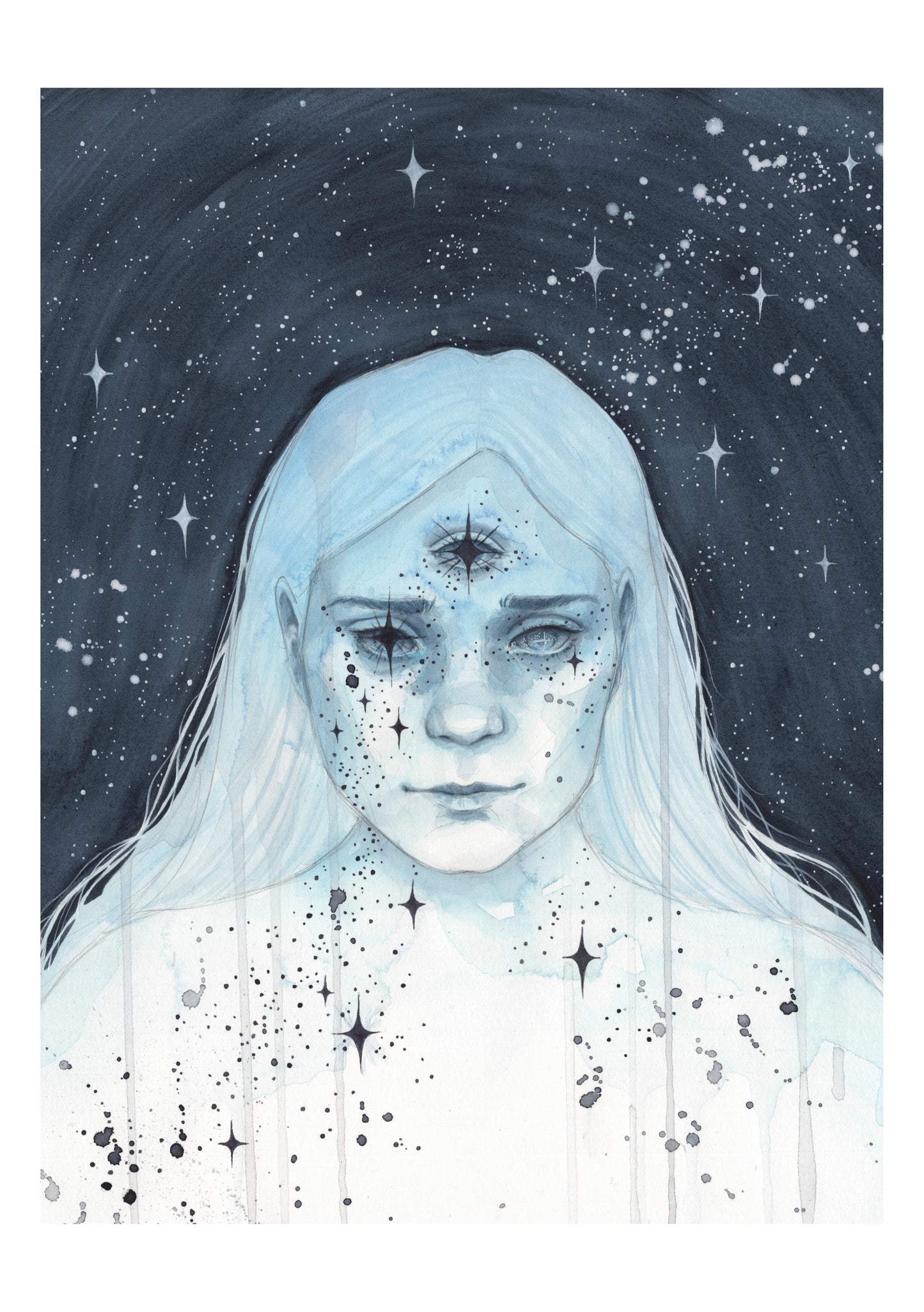 A3 'Cosmic Omen' Art Print