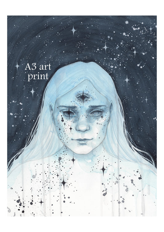 A3 'Cosmic Omen' Art Print