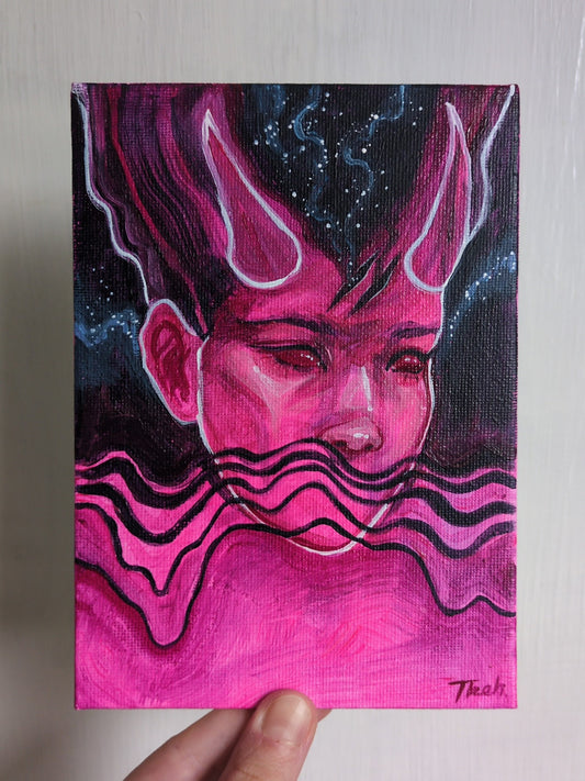 Space Demon | Original Painting