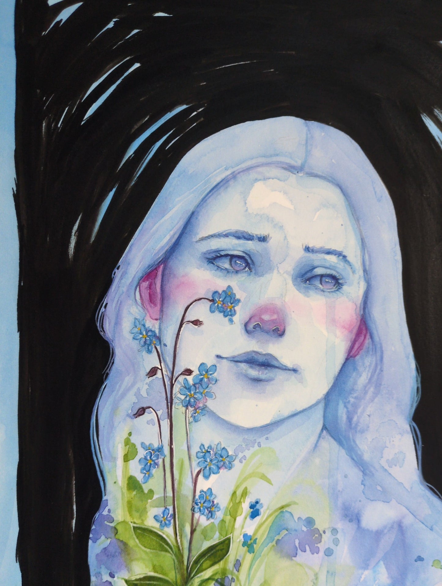 Forget Me Not | Original Painting