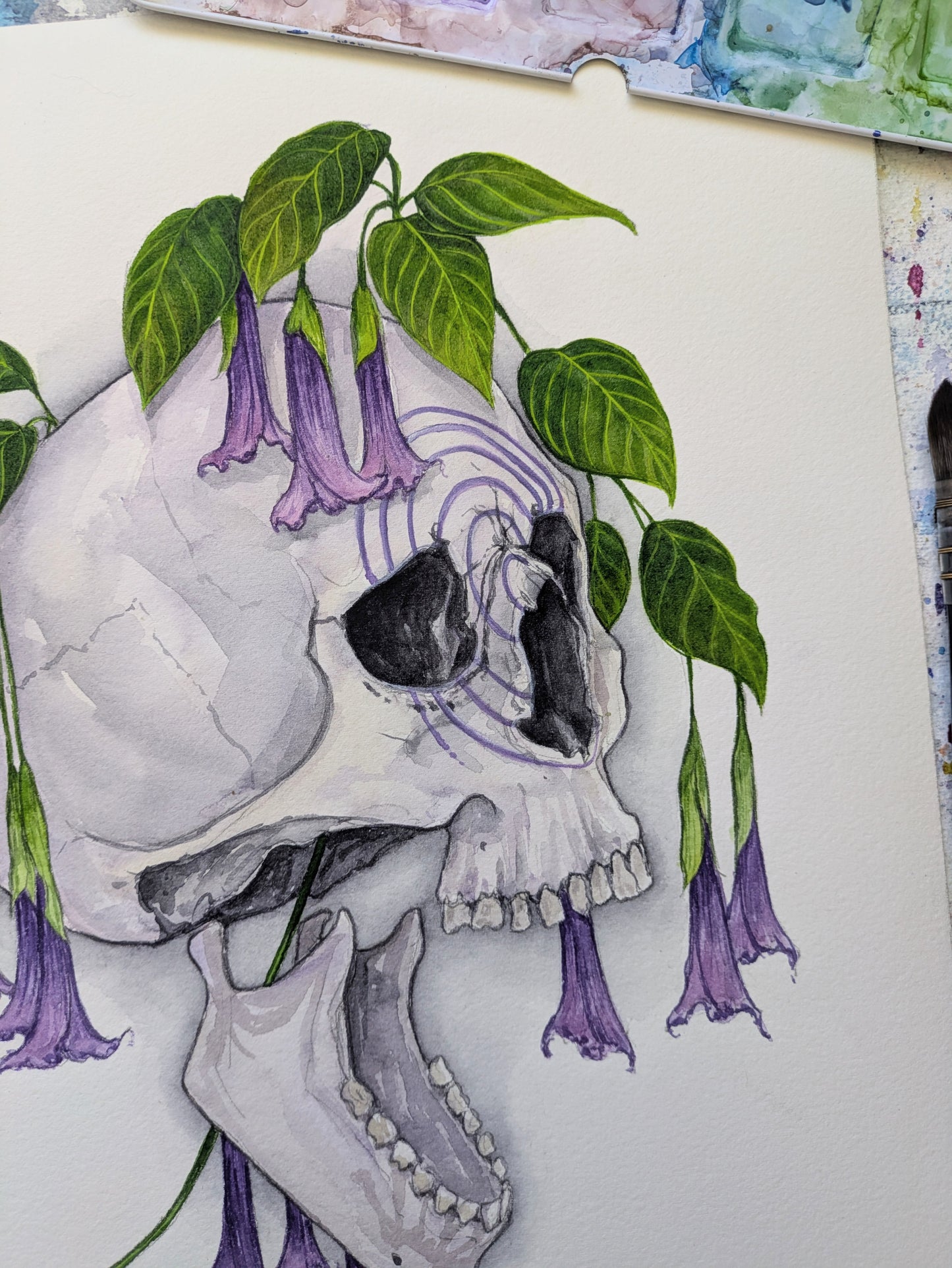 Dark Angel's Death | Original Painting