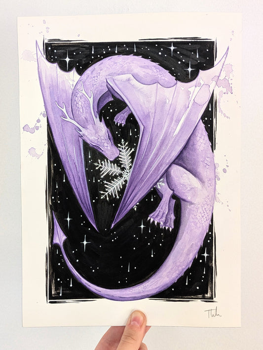 Winter Dragon | Original Painting