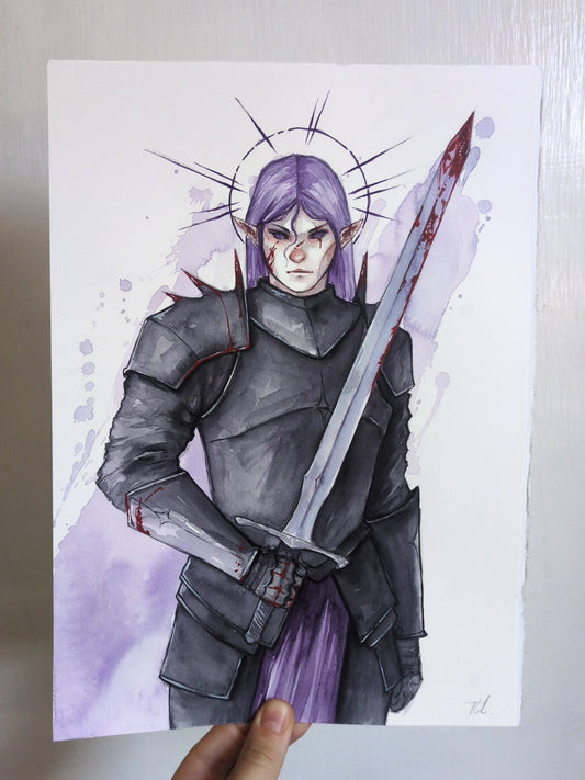 Lady Knight | Original Painting