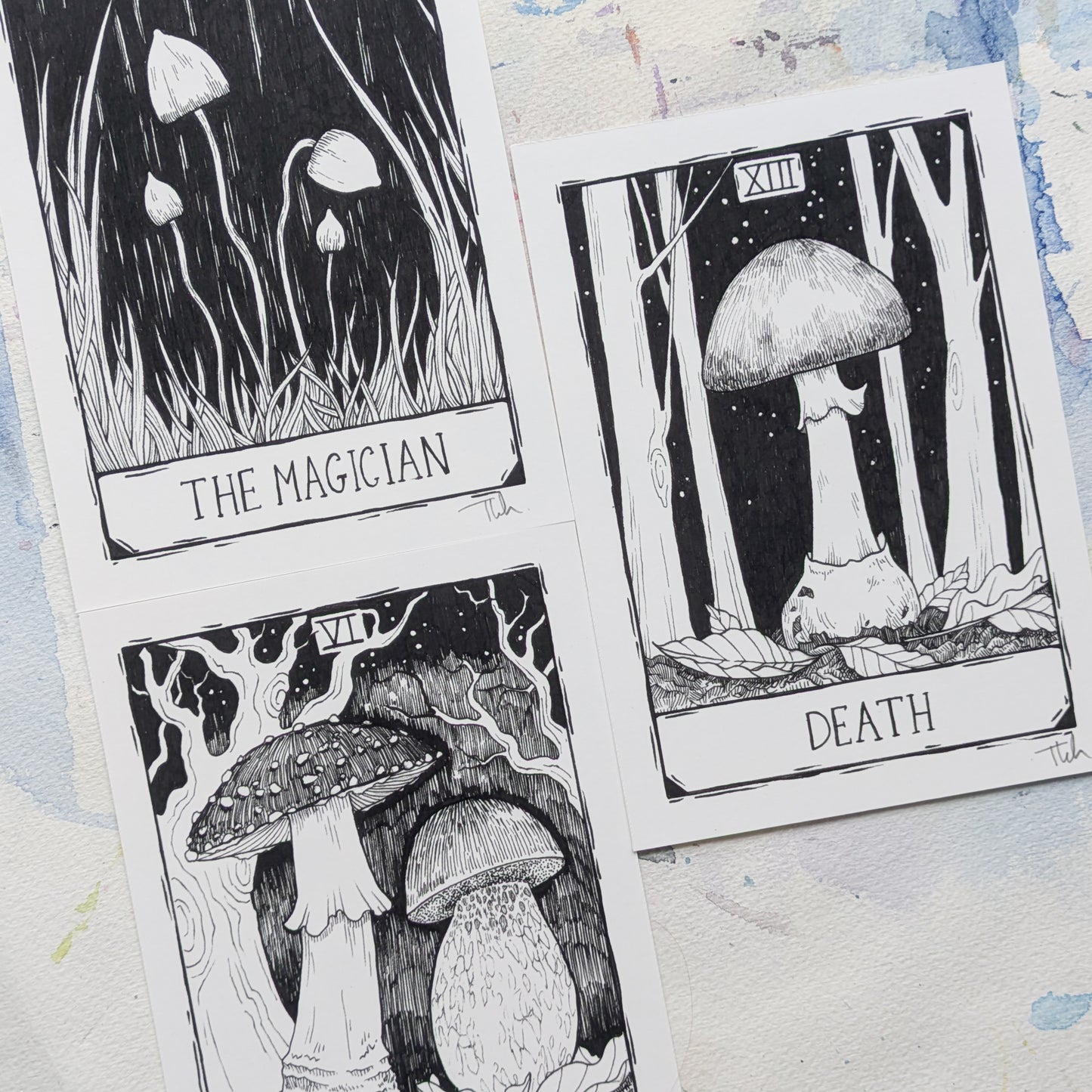 The Magician - Mushroom Tarot
