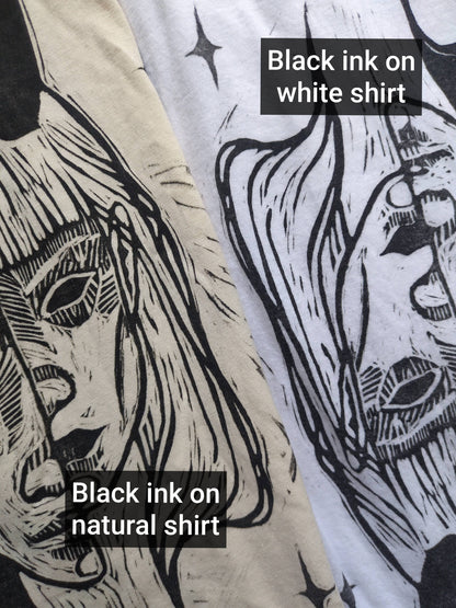 PRE-ORDER 'Everything Ends' Hand-printed T-shirt