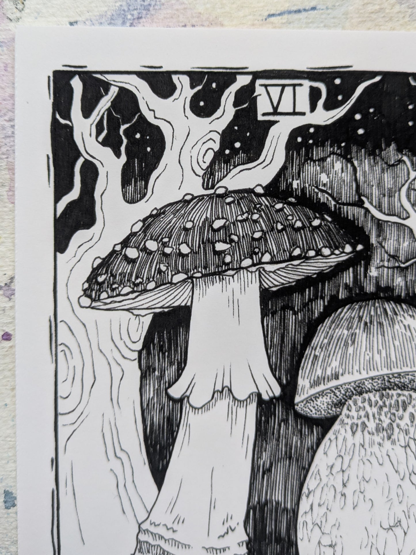 The Lovers - Mushroom Tarot