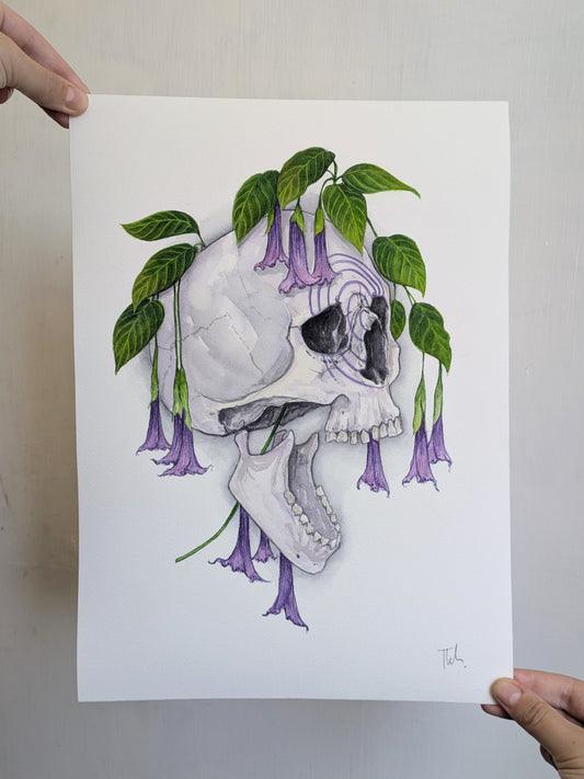 Dark Angel's Death | Original Painting