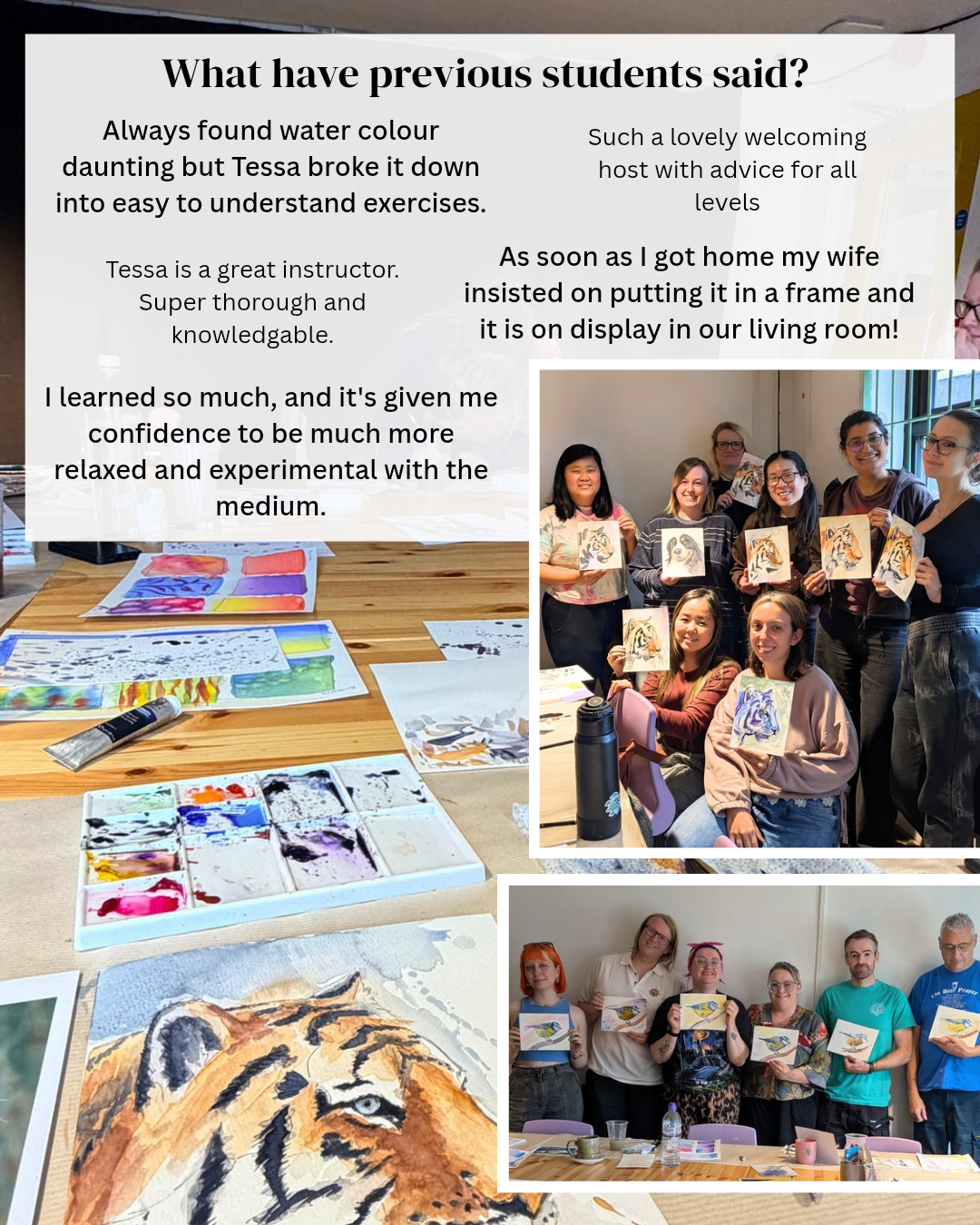 Watercolour Workshops