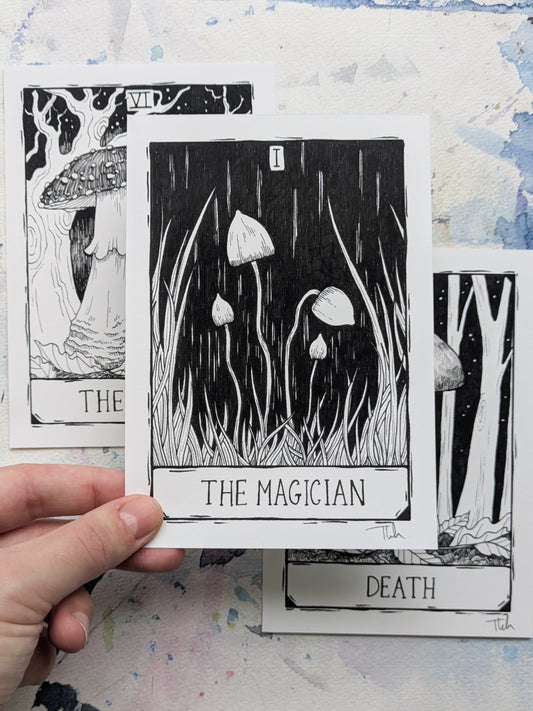 The Magician - Mushroom Tarot