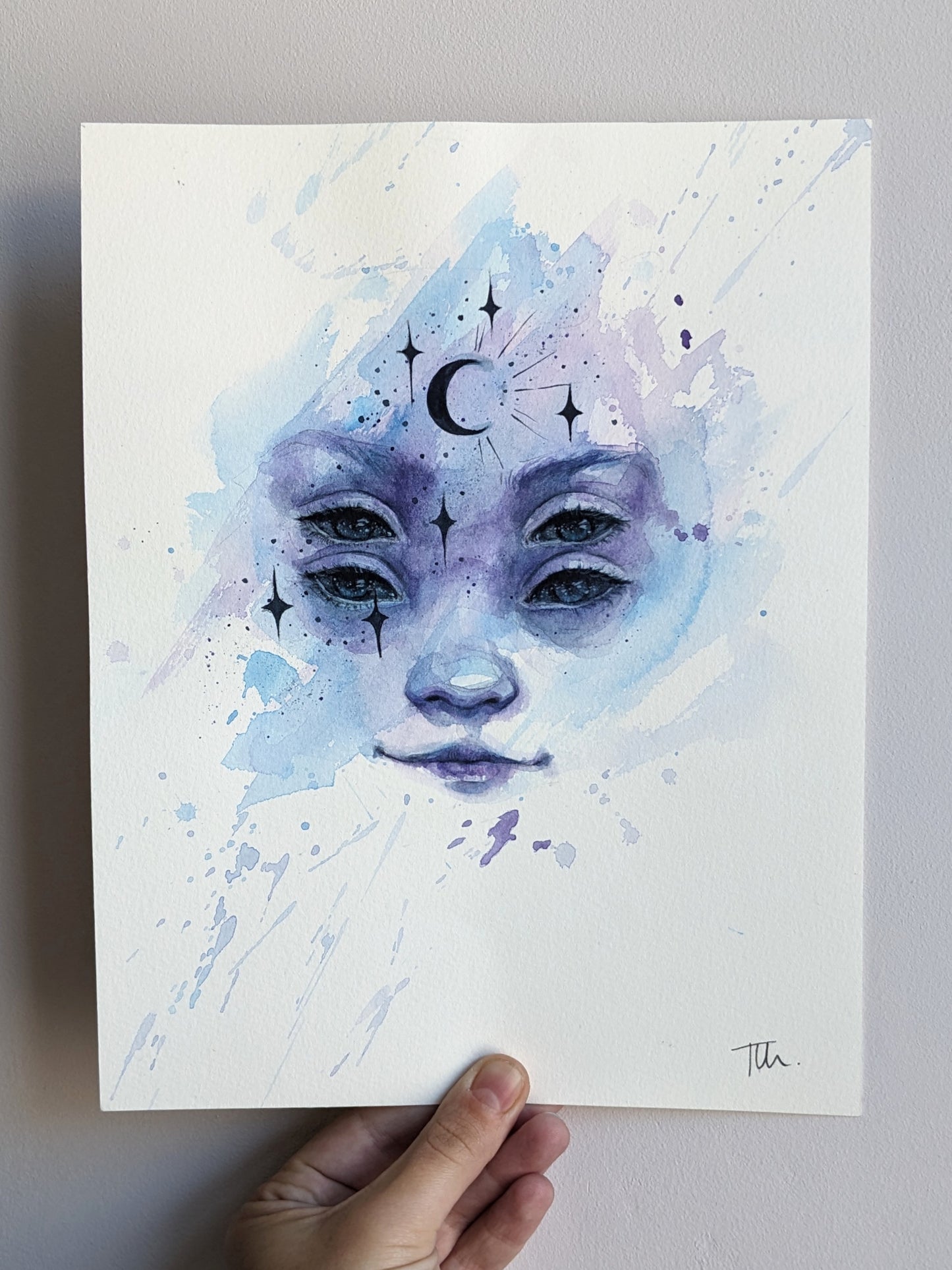 Starry Eyed Stranger | Original Painting