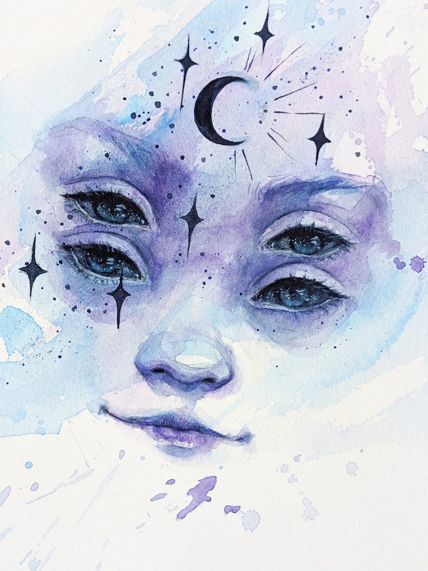 Starry Eyed Stranger | Original Painting