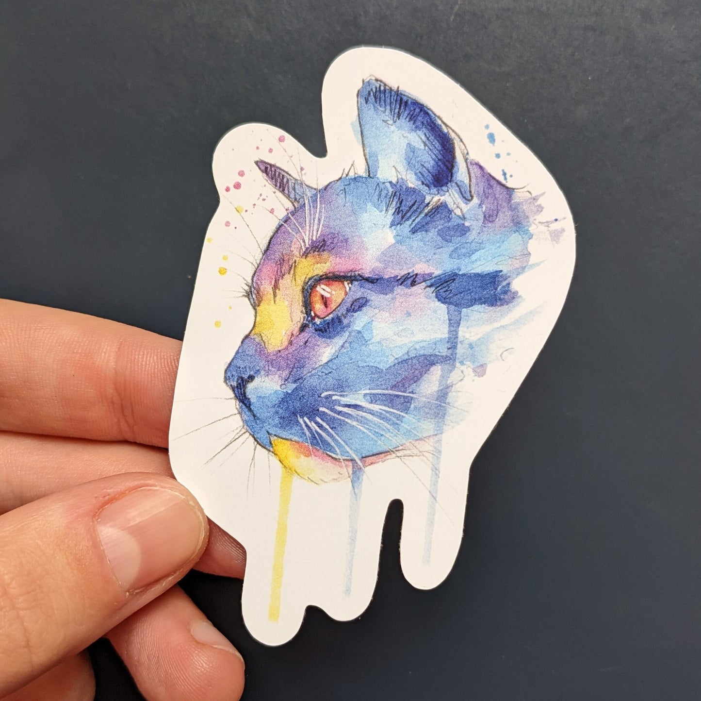 Cat Sticker | 'Purrito'