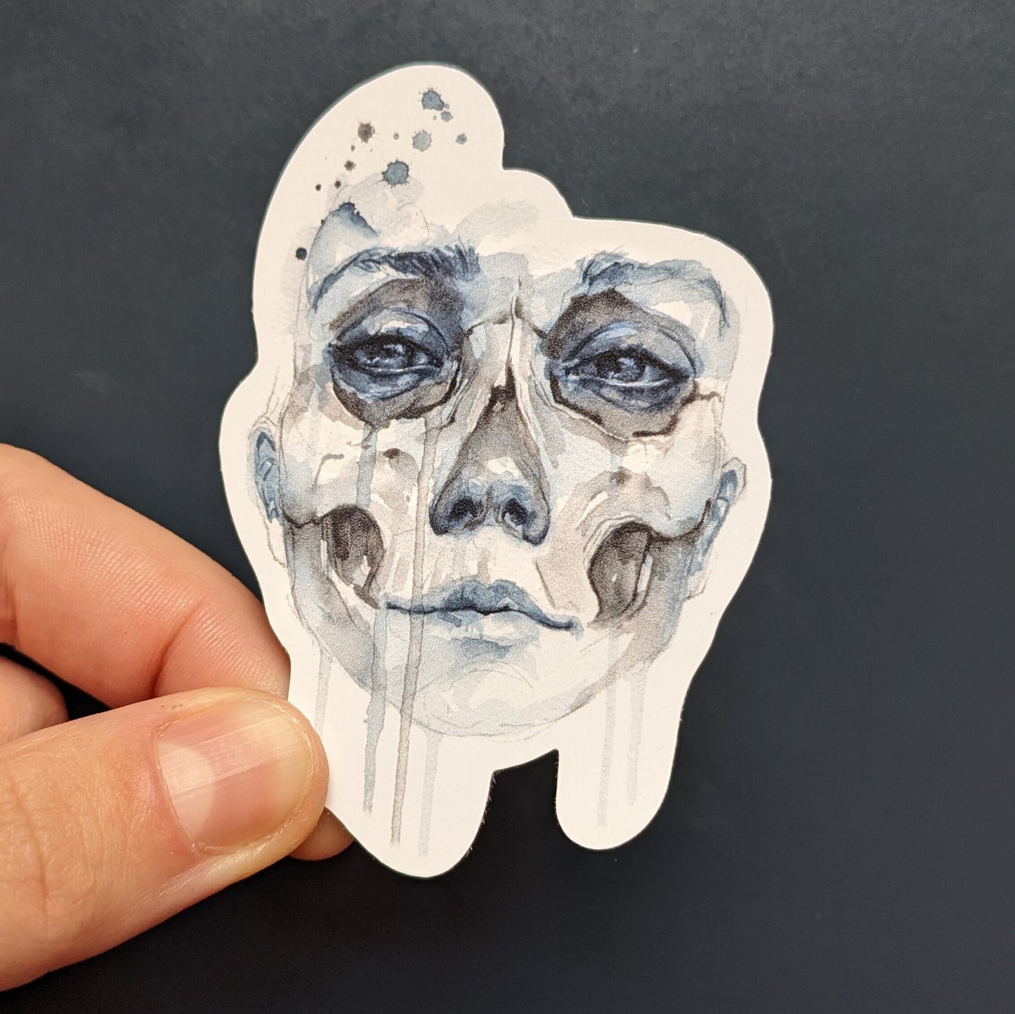 Skull Sticker | 'Through Dead Eyes'