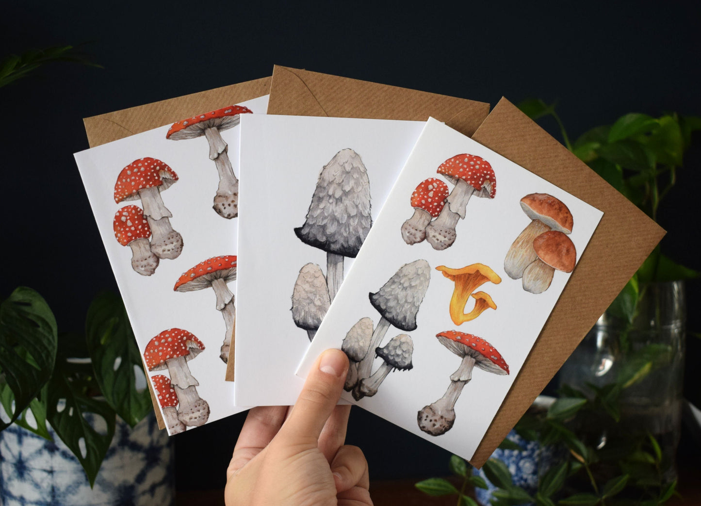 Mushroom Greeting Cards